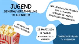 Generalversammlung TV Auenheim Jugend
